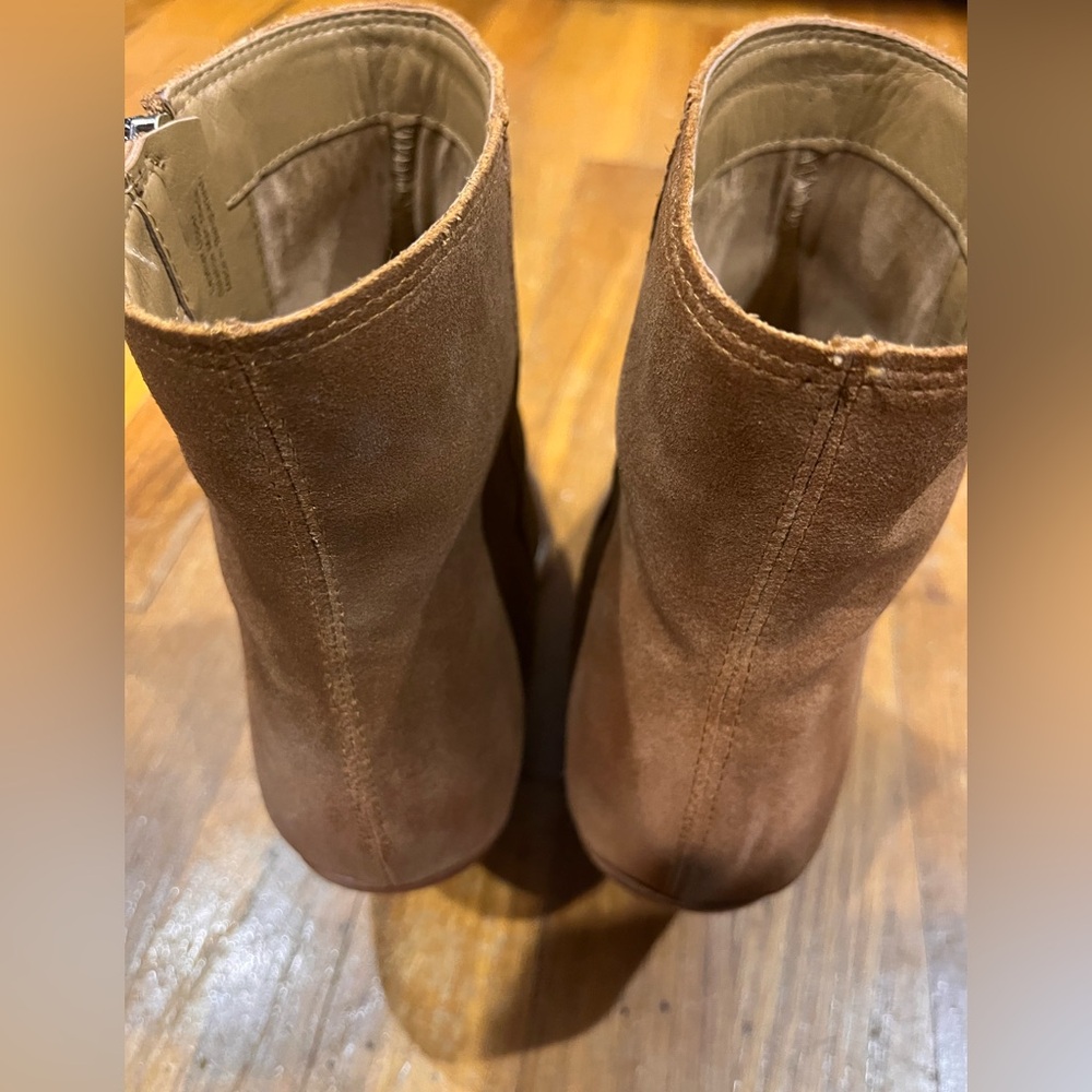 Sam Edelman Brown Suede Ankle Boots - Picture 12 of 13